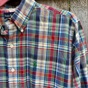 vintage Ralph Lauren men’s button down shirt